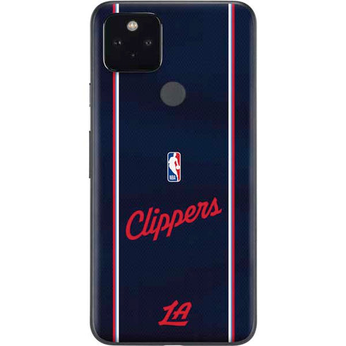 NBA LA Clippers Jersey Google Pixel 5a Skin